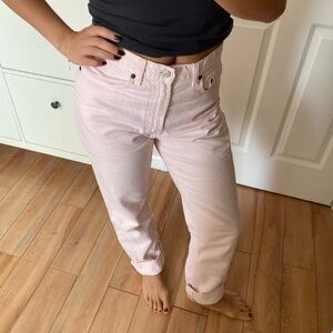 Vintage 90s pink gap jeans
